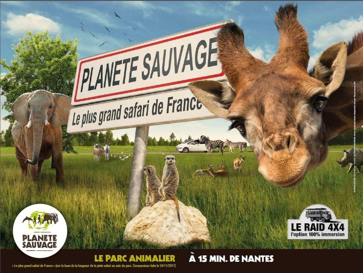 Вилла La Courtoise "Chez Gustine" La Marne Экстерьер фото